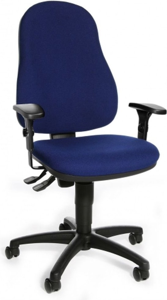 CALIFORNIA 60 - Home Office Bürostuhl Blau Stoff