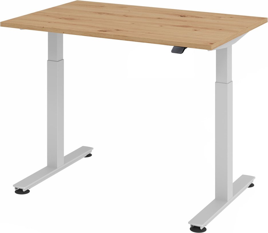 XMST 12 S | Schreibtisch - 120 x 80 Asteiche elektrisch höhenverstellbar