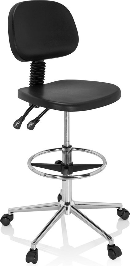 Thumbnail - TOP WORK 24 I - Counterstuhl Schwarz