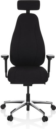 RESISTIO - High End Bürostuhl Schwarz