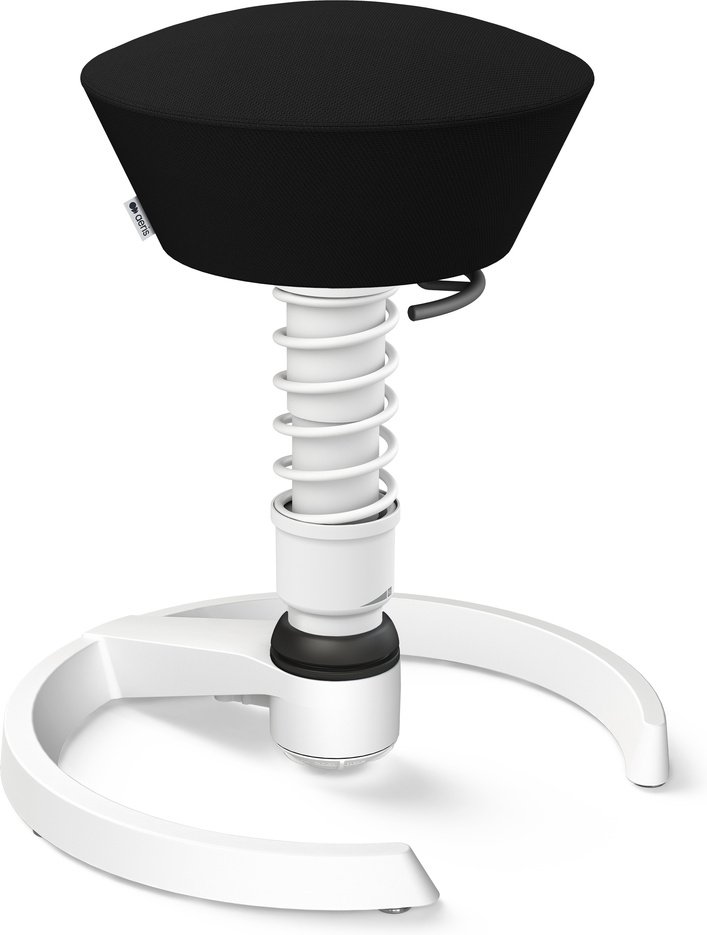 Thumbnail - AERIS SWOPPER MIT GLEITER - Swopper Standard Wollmischung Schwarz Gestell Weiß