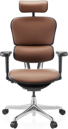 ERGOHUMAN ULTRA L GEN2 | Leder - Luxus Chefsessel Braun