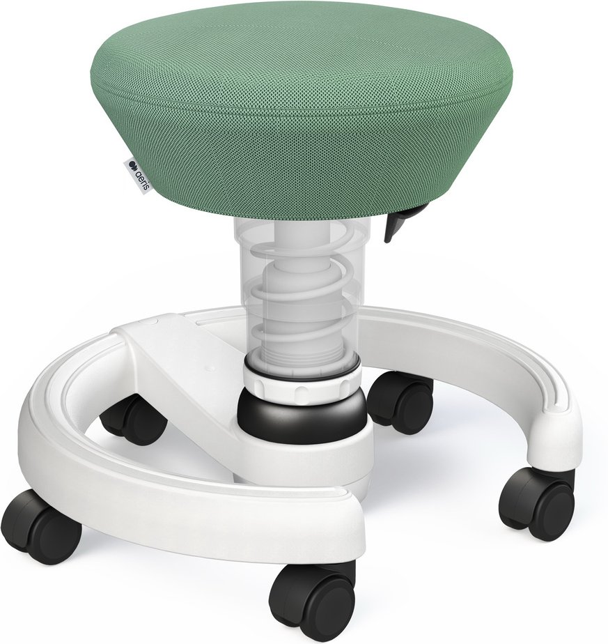 AERIS SWOPPSTER W - Swopper Grün Gestell Weiß