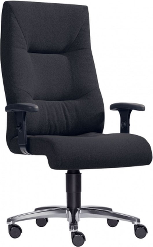 ZERO 70 XXL - XXL Drehstuhl Schwarz Stoff