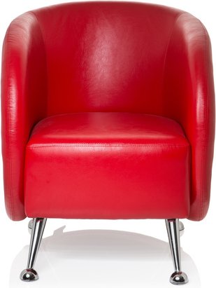 ST. LUCIA | 1-Sitzer - Polstersessel Rot