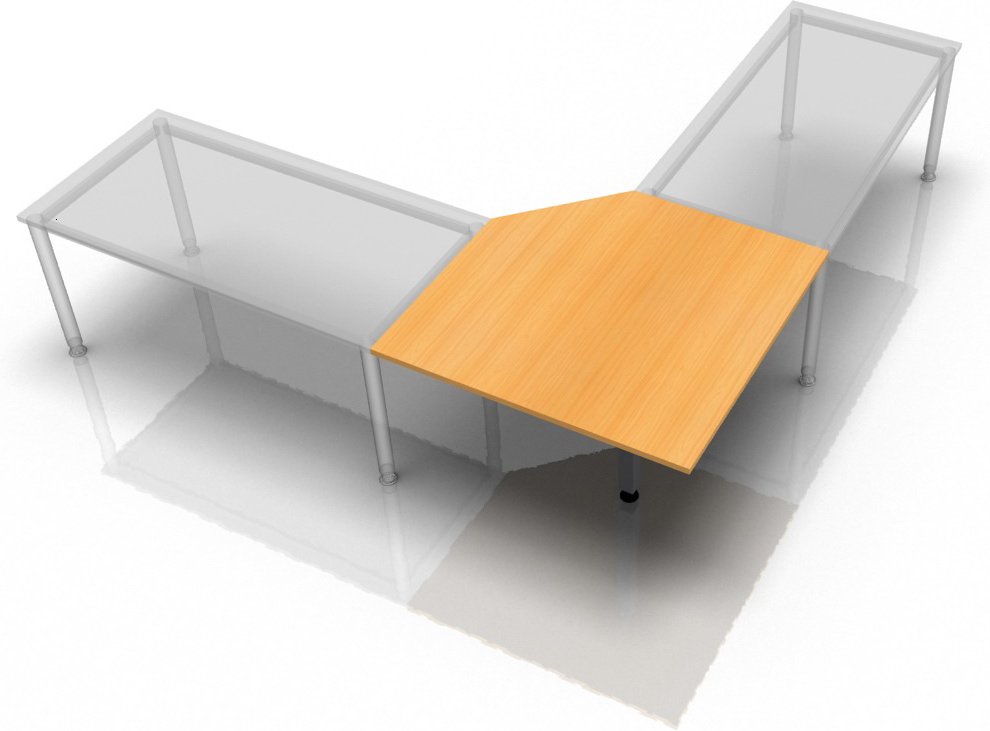 RT12 G - Trapezplatte 120x120 Buche