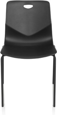 T36 V - Vierfußstuhl Schwarz