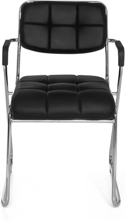 ZANTA - Besucherstuhl Konferenzstuhl Schwarz
