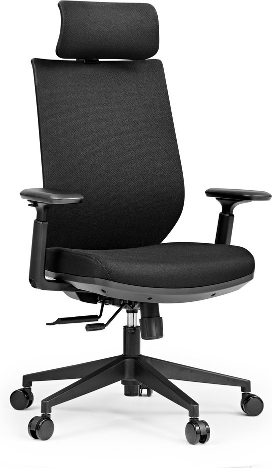 Profondo F | Stoff - Profi Bürostuhl Schwarz