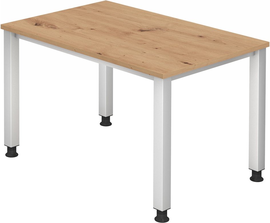 Thumbnail - QUEO 12 S | Schreibtisch - 120 x 80 höhenverstellbar Asteiche