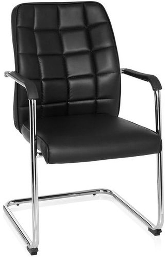 FLEXO V - Freischwinger Schwarz