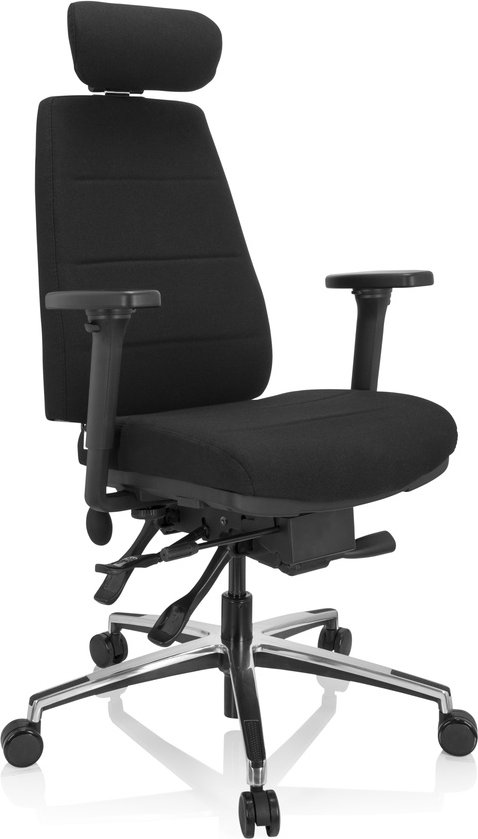 PHOENIX PRO I - Profi Bürostuhl Schwarz