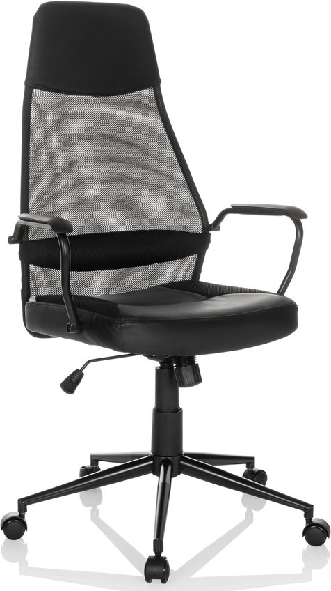 MARCOZ - Home Office Chefsessel Schwarz