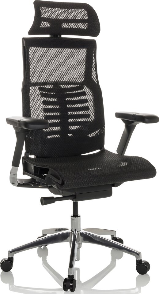 POFIT GEN2 - High End Bürostuhl Schwarz