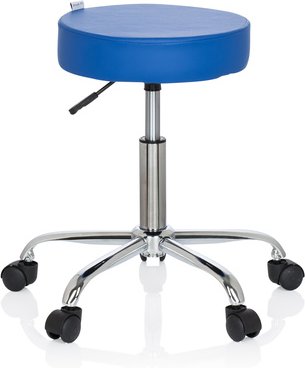 OPERATOR II - Drehhocker Blau