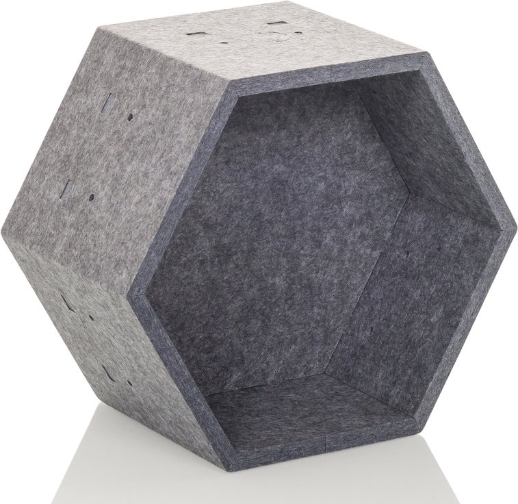 FLEXMIUT STORE S | (H x B) 27 5 x 31 5 cm - Trennwand Grau