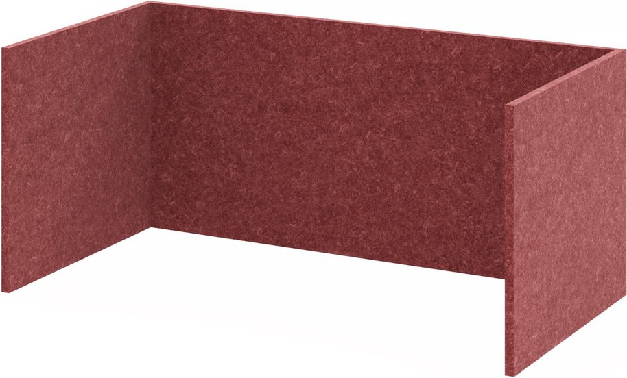 FlexWall | 1 OH | Einhausung - Bordeaux