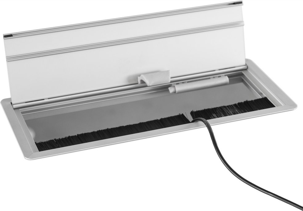 Thumbnail - ELKL 30 | Kabelklappe (ohne Elektrifizierung) | ohne Einbau - Zubehör Silber