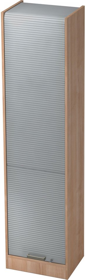 SIGNA R50 SG - Nussbaum/Silber Streifengriff Kunststoff