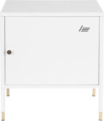 UMEO | Beistellschrank - Büroschrank Weiß