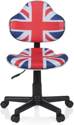 KIDDY GTI-2 - Kinderdrehstuhl Blau / Rot / Weiß