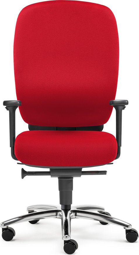 Thumbnail - ZERO L15 - High End Bürostuhl Rot Stoff