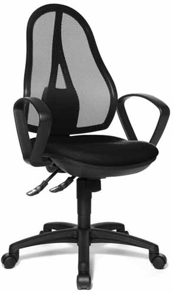 Open Point SY AL.B2(B) - Profi Bürostuhl Schwarz Stoff