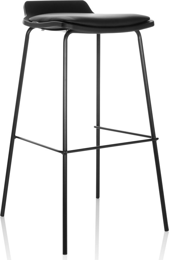 LONSO 10 - Barhocker Schwarz