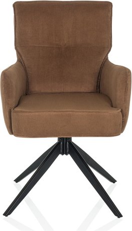 TARUGO - Polsterstuhl Braun