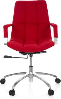 SARANTO | Stoff - Home Office Bürostuhl Rot