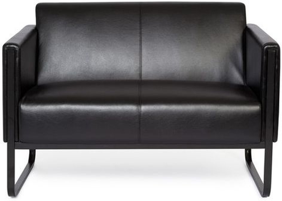 BALI BLACK | 2-Sitzer - Lounge Sofa Schwarz