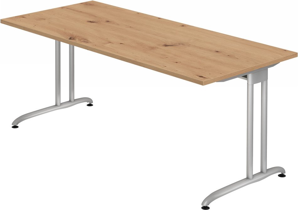 BELA 19 S | Schreibtisch - 180 x 80 Asteiche