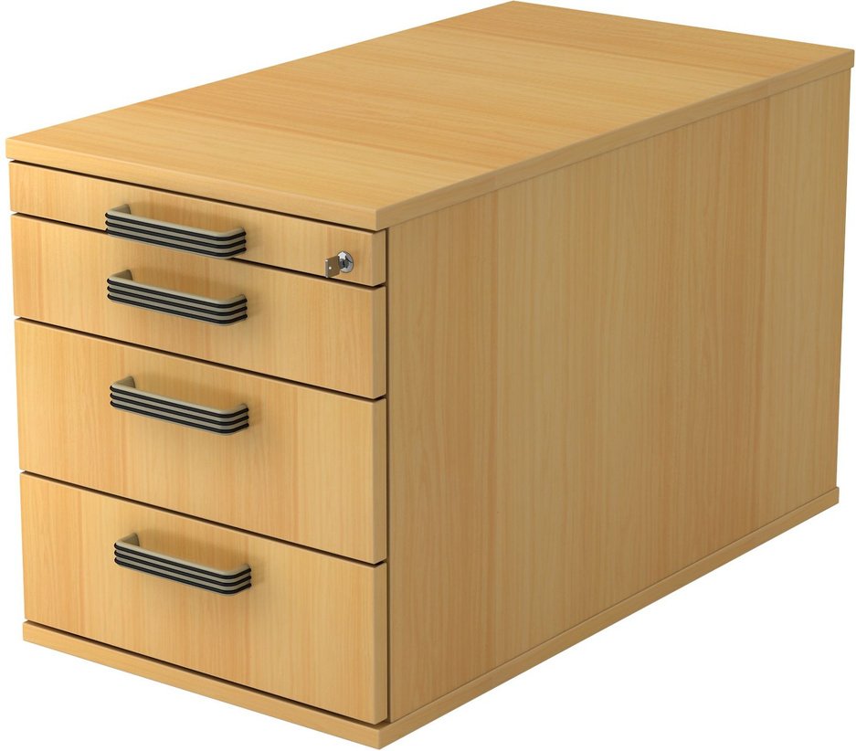 Thumbnail - SIGNA TC30 SG - Rollcontainer Buche Streifengriff Kunststoff