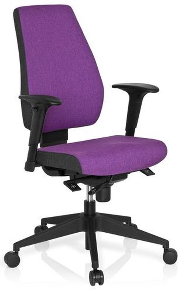 PRO-TEC 500 - Profi Bürostuhl Lila