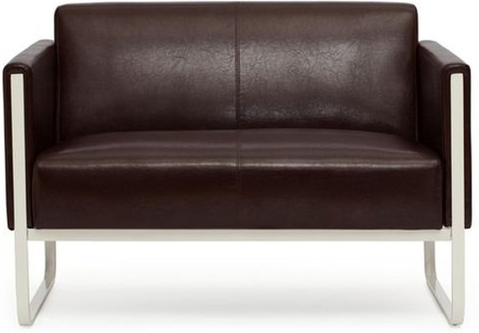 ARUBA | 2-Sitzer - Lounge Sofa Braun
