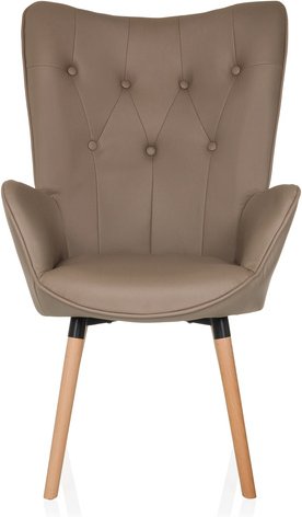HAVENIO I - Polstersessel Braun