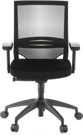 PORTO BASE - Profi Bürostuhl Schwarz