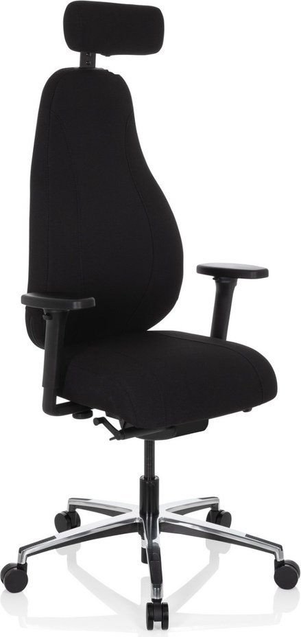 RESISTIO - High End Bürostuhl Schwarz