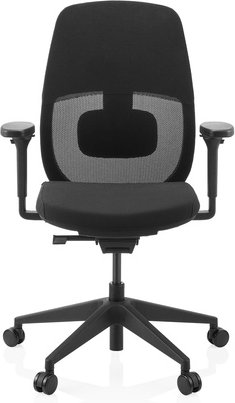 Skandis | ohne Kopfstütze | Rahmen: Schwarz - Profi Bürostuhl Schwarz / Schwarz