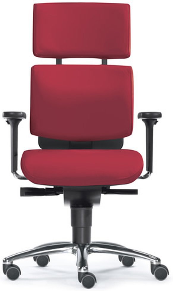 Thumbnail - ZERO 52 AL - High End Bürostuhl mittel mit Stoff Rot Gernot-M. Steifensand Stoff