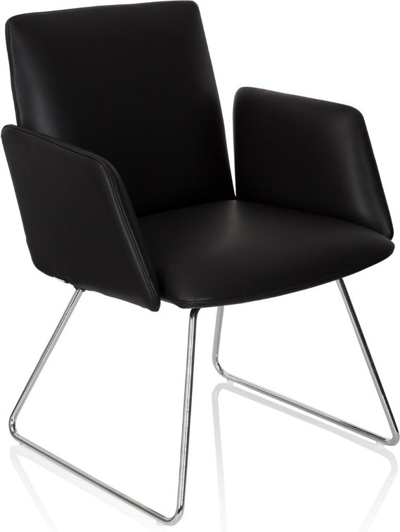 DESIGNIA V - Polsterstuhl Schwarz