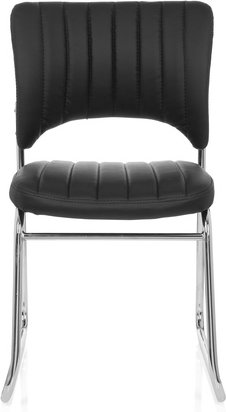 CASPI V - Besucherstuhl Konferenzstuhl Schwarz