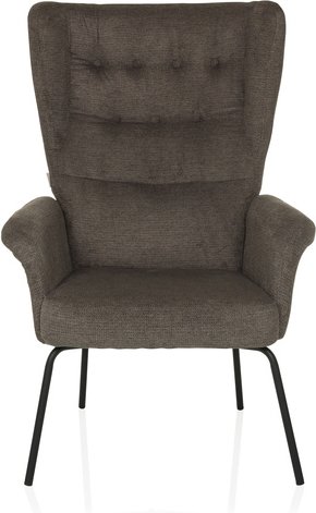 HAVENIO - Polstersessel Dunkelgrau