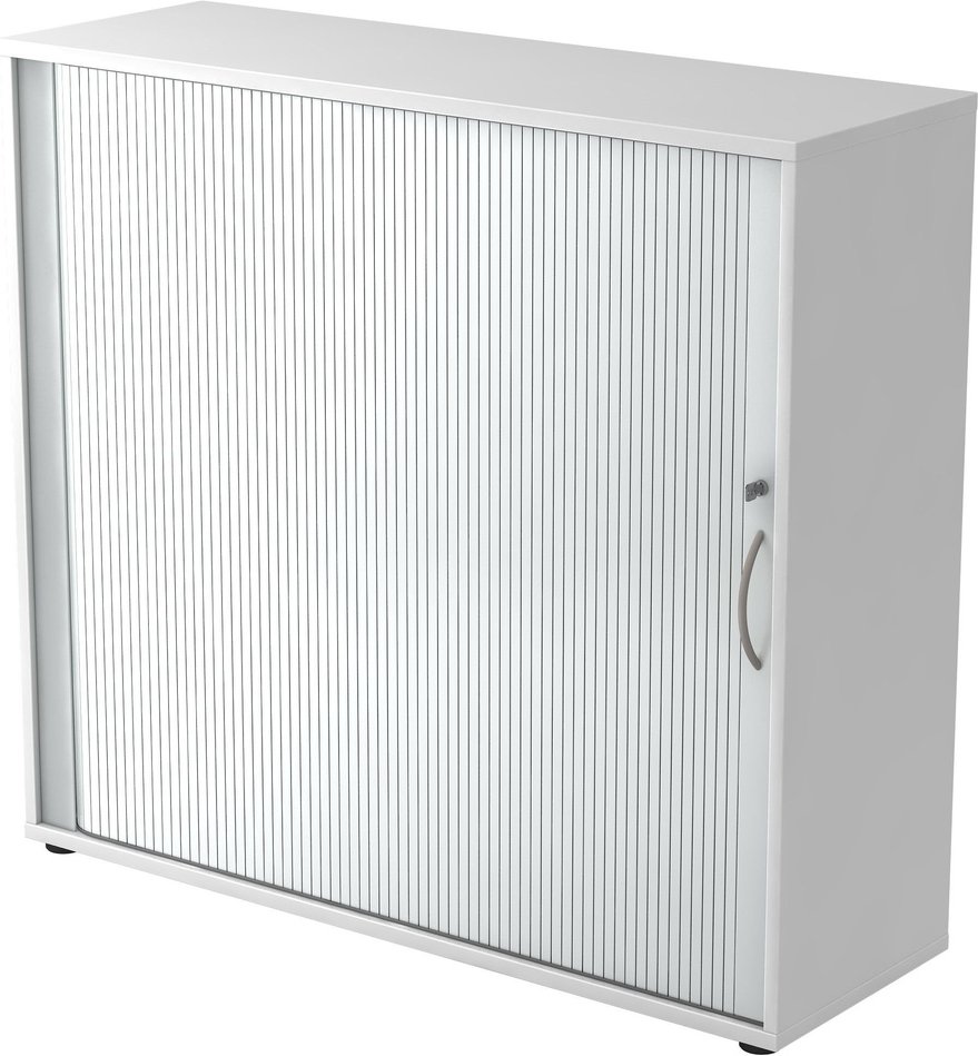BETA 1733S | Rollladenschrank | 3 OH - Weiß Bogengriff Metall