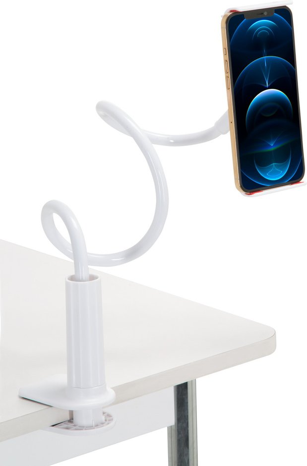 FLEXMOBI I - Handy & Tablet Halterung Weiß