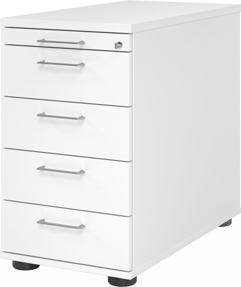 Thumbnail - SIGNA SC50 BS - Standcontainer Weiß Bügelgriff Metall