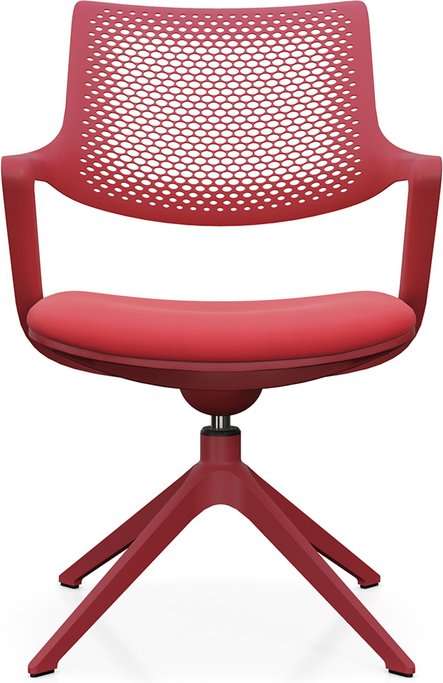FLEX CHAIR V - Besucherstuhl Konferenzstuhl Rot