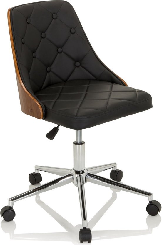 CENCA - Home Office Bürostuhl Schwarz