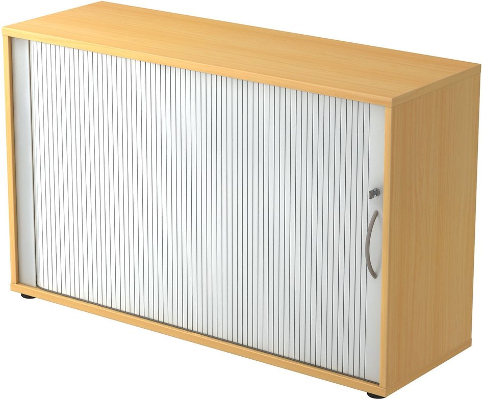 BETA 1732S | Rollladenschrank | 2 OH - Buche Bogengriff Metall