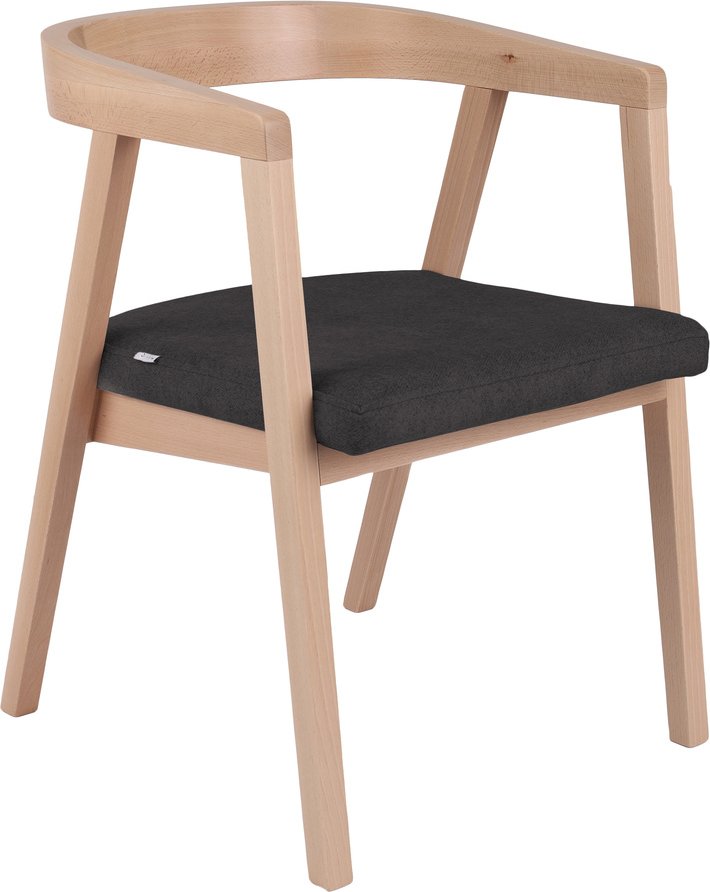 SCANDIO I S - Vierfußstuhl Schwarz